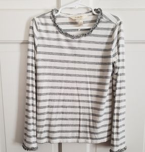 Girls' Matilda Jane striped top EUC